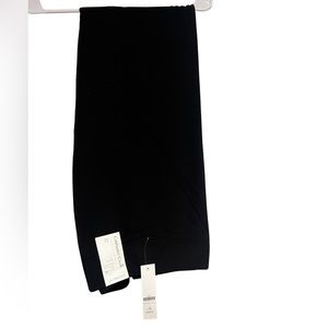 NWT Coldwater Creek Natural Linen Rayon Pant Natural Fit black size 24